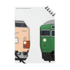 sushima_graphical_trains / SHI-DEの滋賀の列車No.5_485系300番台 / 113系5700番台 Notebook