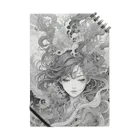 AI Fantasy Art ShopのIn the swirling world⑧ Notebook