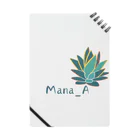 Mana Aの熱帯植物アガベ Notebook