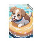 柴犬しばわんこhana873の海水浴してるワンコちゃん Notebook