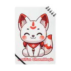 大江戸花火祭りのInari Fox Charm Magic～稲荷の狐3-2 Notebook