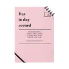 kanakoのday  to day record ノート