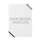 こっしー / art directorのKNOW DESIGN, KNOW LIFE. Notebook