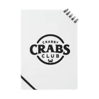 MatrixSphereのCRABBY CRABS CLUB シンプルロゴ ノート