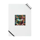 Take-chamaの品のある仏像のデザイン性が際立つ。 Notebook