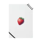 strawberry168のイチゴ柄 Notebook