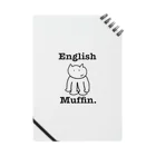 おーぽコレクションのEnglish Muffin Notebook