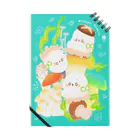 おいし〜フードの森のキノコと海藻サラダクラゲ Notebook