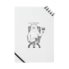 s1o0r0のClassy White Bear Notebook