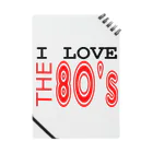 Pat's WorksのI LOVE THE 80's ノート