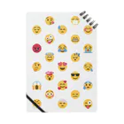 EMOJITOKYOの😍 絵文字 顔文字フレンズ 😂 Notebook