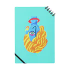 ぶんほーグッズ販売のデジタルプレスリーズのBUN-HO!の顔 Notebook