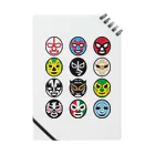 LUCHAのMASKMAN TWELVE DOS Notebook