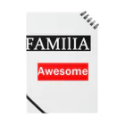 FAMIlIAのFAMIlIA 『Awesome』ノートブック ノート