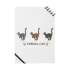 豆つぶのTabbies Cat（クラシック） Notebook