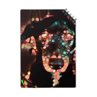 ハグハグのBokeh Bubbles　blackdog Notebook