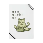 m :)のどうしても箱に入りたい猫 Notebook