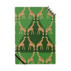 Tania NobukovskiのKISSING GIRAFFES Notebook