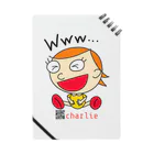 charlolのwww charlie QR ノート