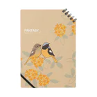 non.FuLFiLLの金木犀とジョウビタキ Notebook