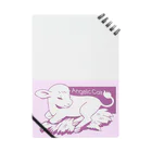 うしちゃんグッズのAngelic Calf　ピンク Notebook