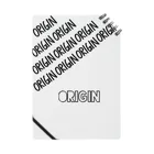 Originのorigin text  Notebook