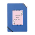 HÖGBRONのProtect your peace Notebook