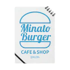 kumiconaShopのミナトバーガー_ロゴグッズ(MinatoBurger) ノート