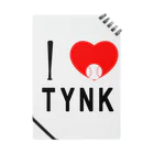 toyogoodsのI love ToYoNaKa Notebook