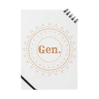 Gen.のGen. Logo Notebook