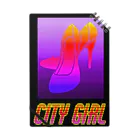 くまくまのCitygirlノート Notebook