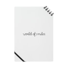 WorldofsmilesのWorld of smiles ノート Notebook