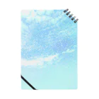 dizzyのPastel blue cosmic sky Notebook
