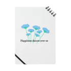koricontentsの幸福　青い花 Notebook