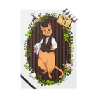 いちにのcafe "capricious cat" Notebook