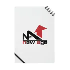 NewAgeGroupのNew Age Group ロゴグッズ Notebook