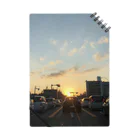 あそびばかんなの夕陽【風景シリーズ】 Notebook