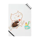 Hello Happy Catのお魚スキスキ Notebook