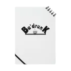 Ba'drunkのBa'drunk newブランドロゴシリーズ Notebook