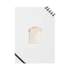 Kanaeのシンプルなパン(文字なし) Notebook