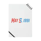 SANKAKU DESIGN STOREの1991年5月5日は彼らの記念日。 Notebook