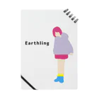 Earthlingの地球人（オンナノコ文字入り） ノート