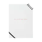 グリーンウィンドのMay you be happy always. Notebook