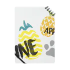 PUK11 fac.のpineapple series Notebook