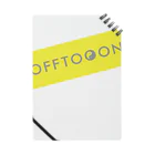 ウラナイステーションのOFFTOOON-Tシャツ Notebook