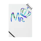 Mr.Rightのカップルコーデ トレンドの花柄ファッション 「Mr.」メンズ　ブルー ノート