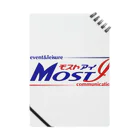 kametakaのモストアイロゴ（イベント＆レジャー) Notebook