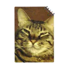 幸せを運ぶ福猫ピー助の幸せを運ぶトラ猫 Notebook