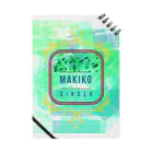 EDOMAEshopのMakiko ロゴグッズ Notebook