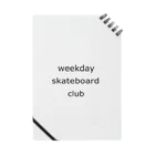 weekdayskateboardclubのweekdayskateboardclub Notebook